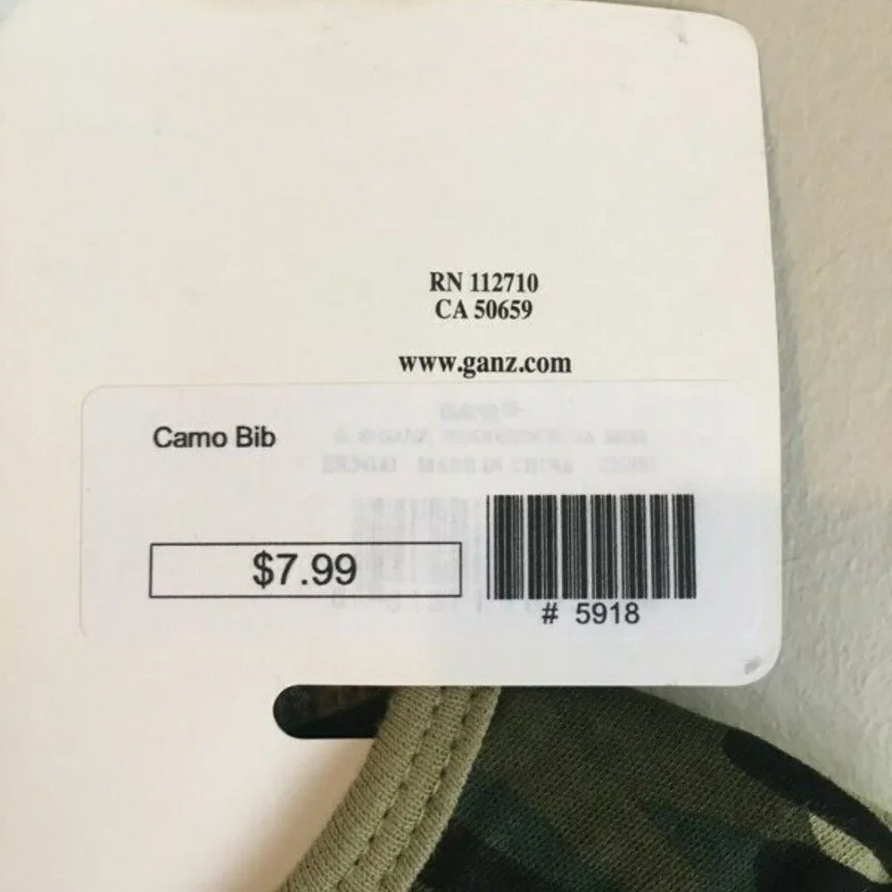 NWT Ella Jackson camo bib‎